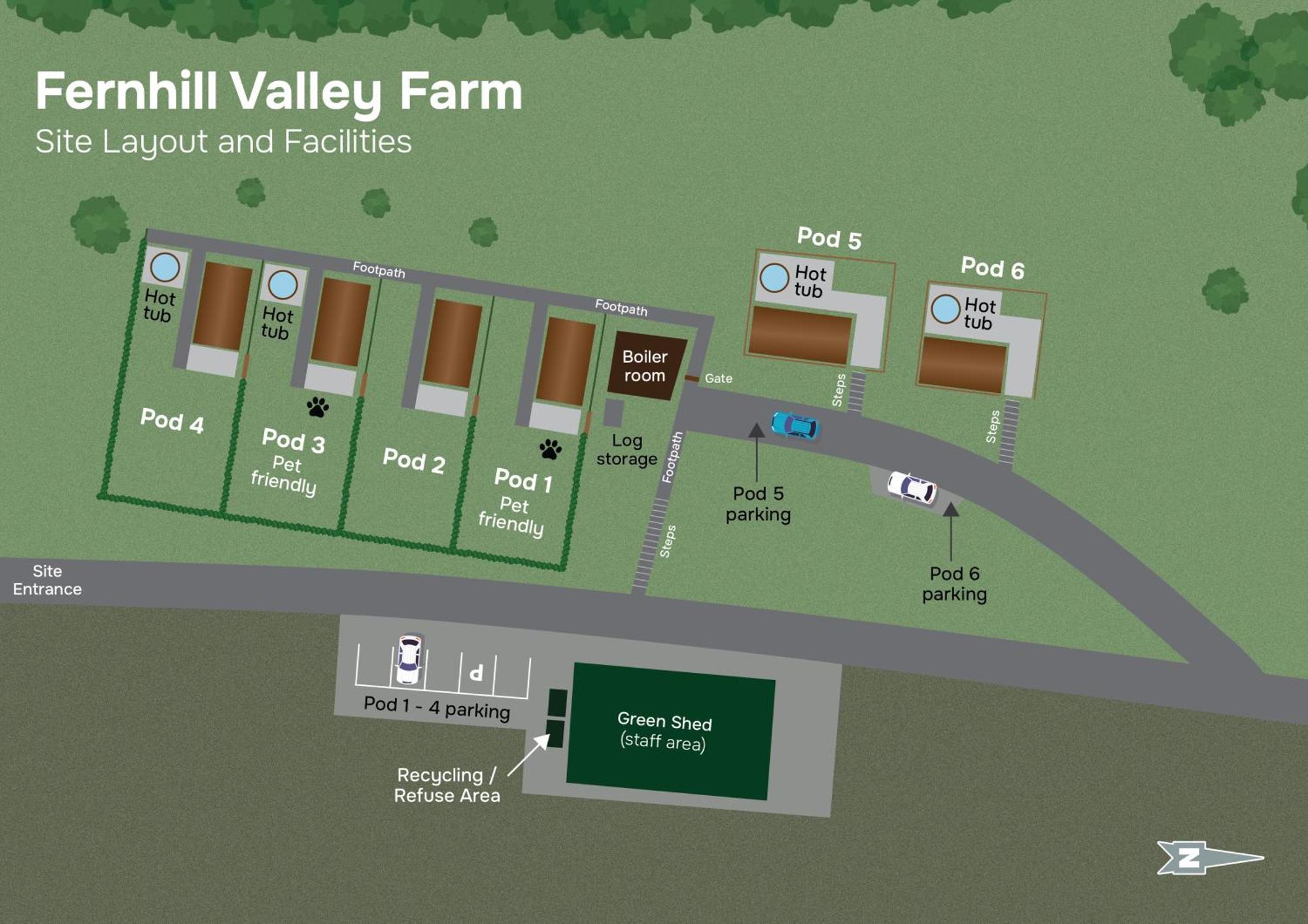 Fernhill Valley Farm Blaencwm Eksteriør billede